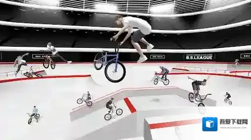 小轮车空间骑行