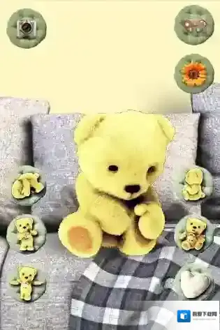 会说话的毛绒熊做出