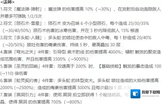 迷雾大陆职业平衡