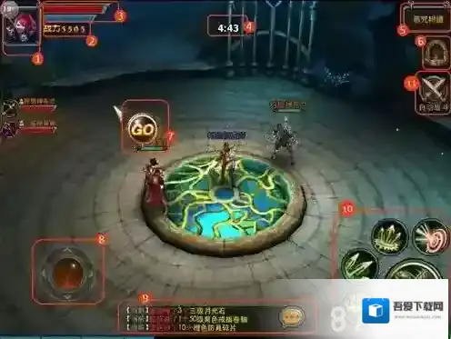 暗黑黎明战斗界面图标作用 新手指引攻略