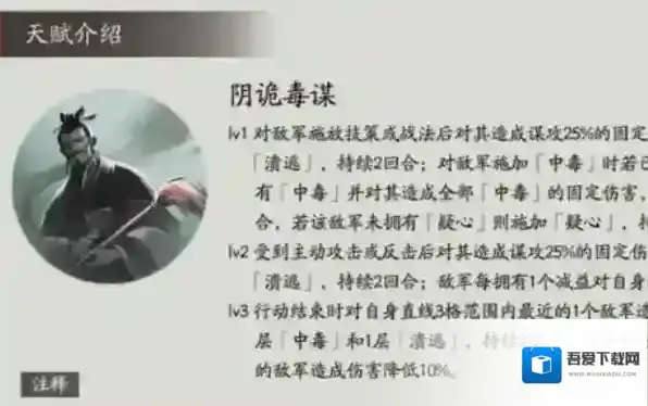 三国望神州贾诩技能是什么 贾诩技能详解