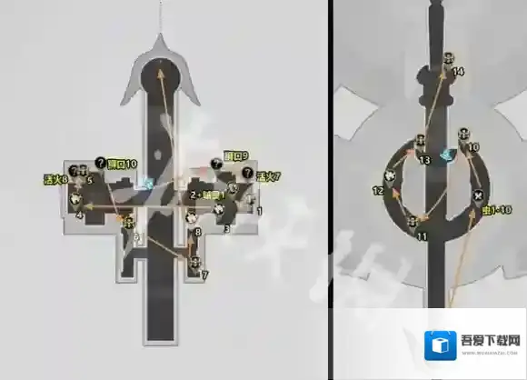 崩坏星穹铁道无晖祈堂黎明云崖宝箱在哪-崩坏星穹铁道无晖祈堂黎明云崖宝箱位置大全