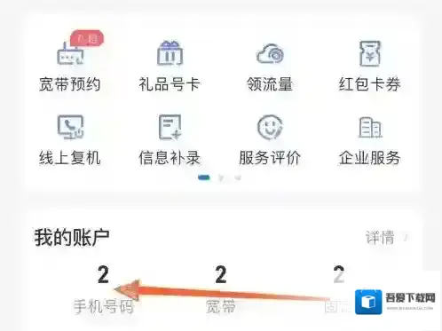 电信营业厅就可以