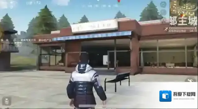 荒野行动老城餐厅怎么上