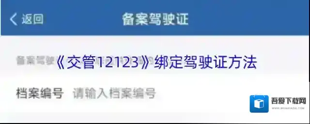 交管12123驾驶证