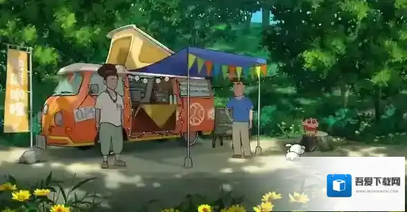 蜡笔小新:煤炭镇的小白煤炭