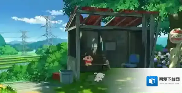 蜡笔小新:煤炭镇的小白小炭