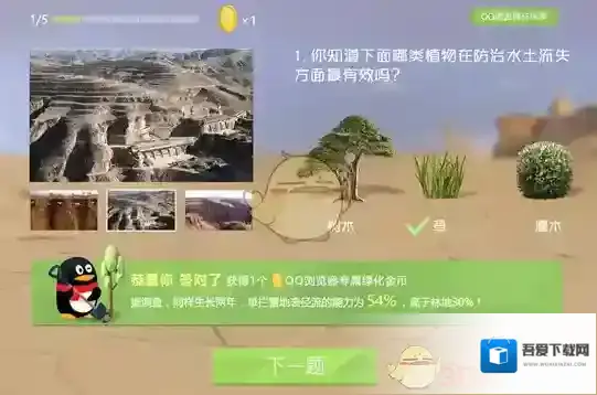 QQ浏览器梭梭树