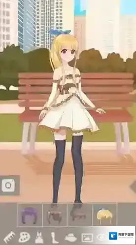 动漫女孩爱打扮角色