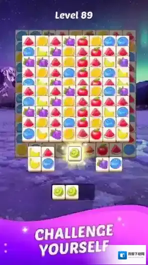 匹配瓷砖风景游戏