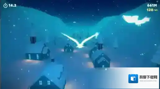 雪夜飞行能量球