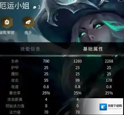 金铲铲之战厄运小姐