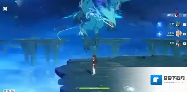 原神风魔龙技能展示和打法