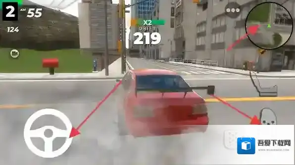 拉力赛车手漂移