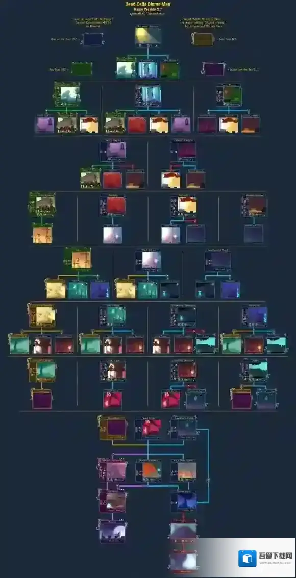 重生细胞王后与海路线图 重生细胞王后与海DLC地图