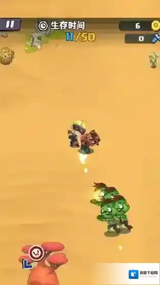 战斗女武神打僵尸僵尸