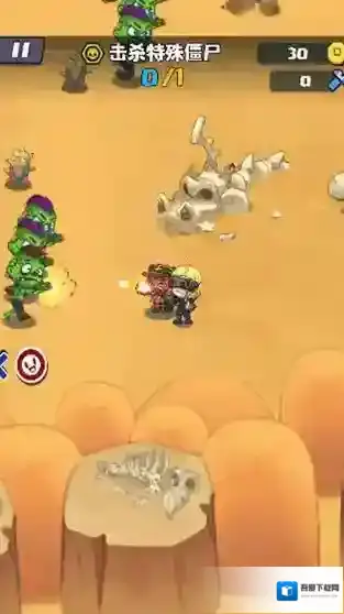 战斗女武神打僵尸武器