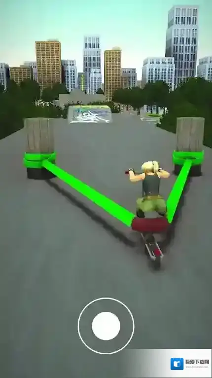 弹弓滑板车游戏弹弓