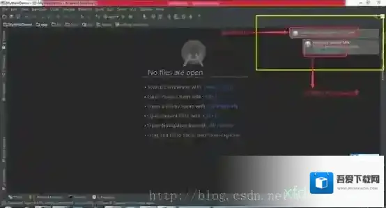 Android Studio点击