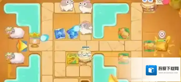 保卫萝卜4在中间