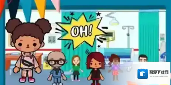 托卡镇我的医院病患