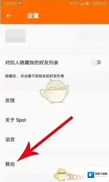 Spot打开设置