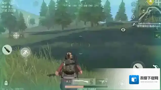 荒野行动怎么跑毒圈不跑错方向