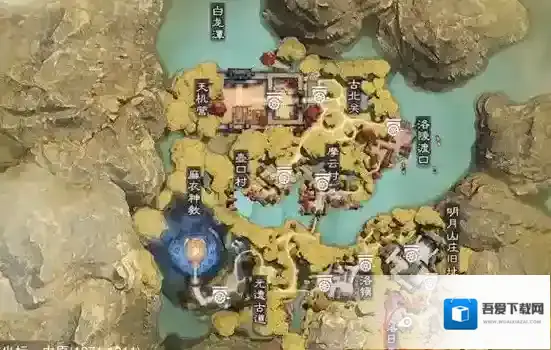 一梦江湖位置分享