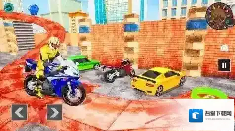 摩托车停车模拟模拟