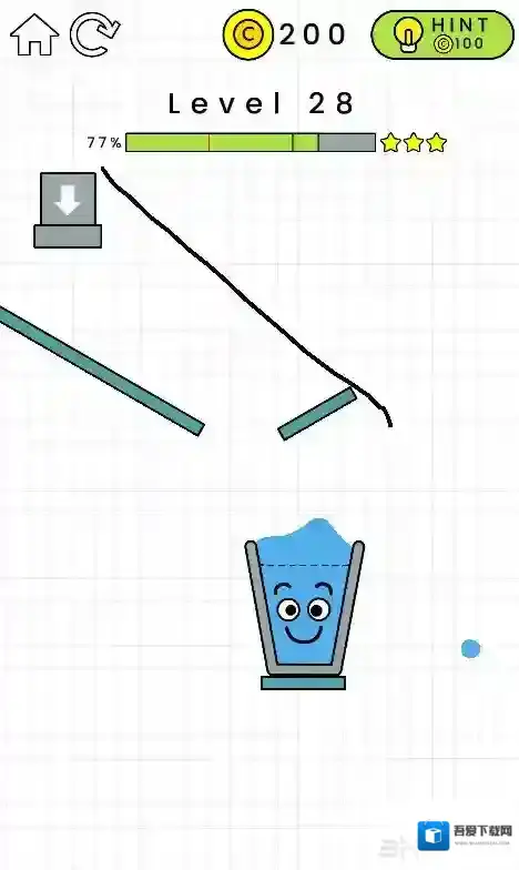 快乐玻璃杯28关怎么过 HappyGlass第28关三星通关攻略