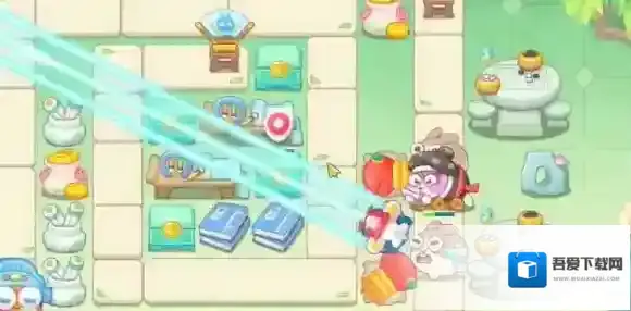 保卫萝卜4在中间