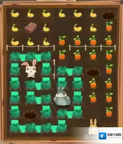 兔子复仇记兔子洞里13关怎么过 第三章第13关三星图文攻略