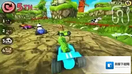 动物世界卡丁车赛道