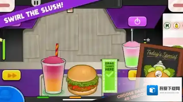 老爹炸鸡堡店炸鸡汉堡