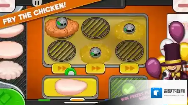 老爹炸鸡堡店家具