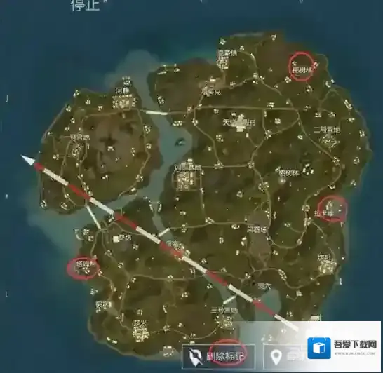 绝地求生刺激战场热带雨林资源分布 萨诺丛林地图详解攻略