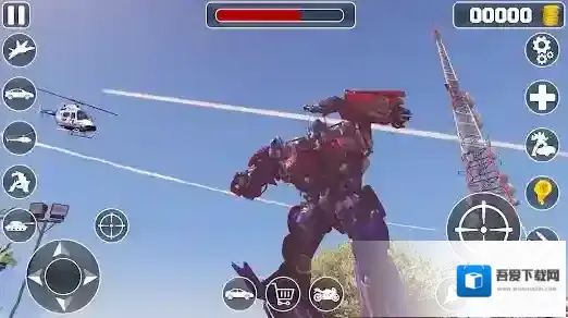 汽车人变形金刚战斗机甲