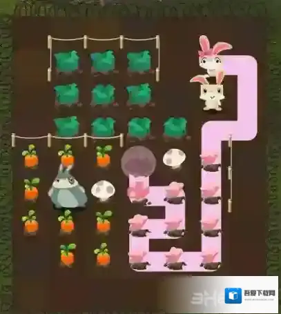 兔子复仇记营救8关怎么过 第四章第8关三星图文攻略