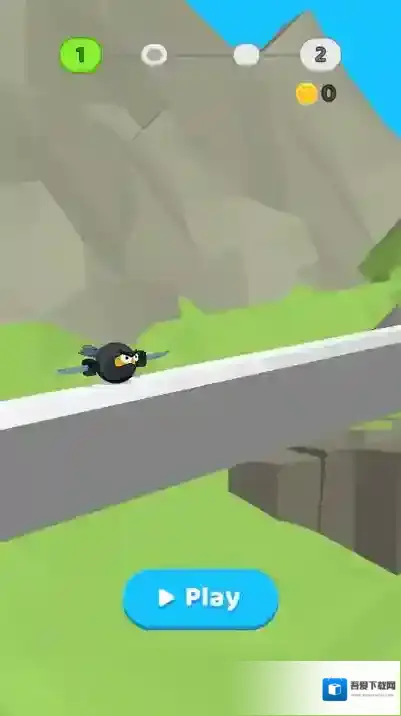 攀登的忍者岩壁