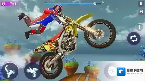 真正摩托车特技摩托车特技