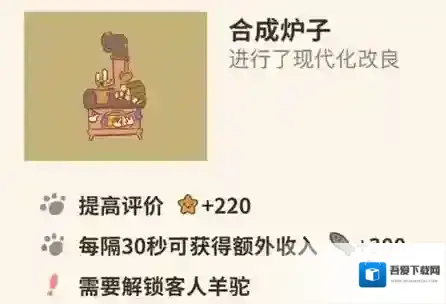 动物餐厅合成炉子有什么用 炉子解锁方法攻略