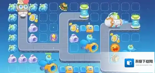 保卫萝卜4太空穿越第40关满星攻略