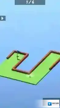 精湛的高尔夫玩家