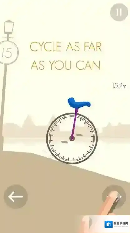 独轮骑行独轮车