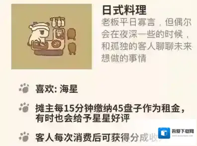 动物餐厅日式料理怎么解锁 料理作用介绍攻略