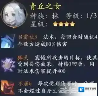 长安幻世绘青丘之女怎么样 林系青丘之女解析攻略