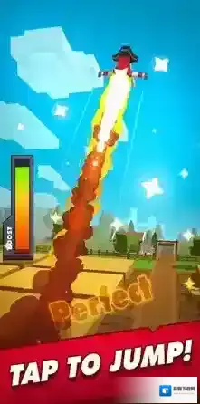 喷漆小鸡背包跳跃飞行