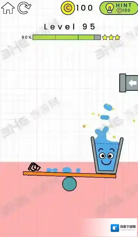 快乐玻璃杯95关怎么过 HappyGlass第95关三星通关攻略