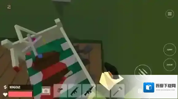 像素战斗:僵尸突袭地图