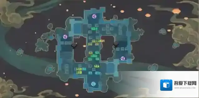 原神难度4三星参差争电光地图通关攻略